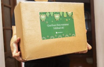 Rabitəbank şəhid ailələrinə Qurban sovqatları paylayıb