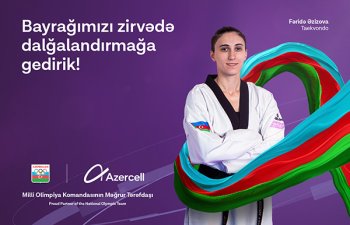 Azercell Milli Olimpiya Komandasına uğurlar arzulayır!