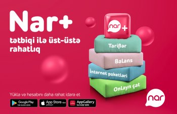 Nar+ tətbiqi ilə abunəçilər balanslarını avtomatik artıra biləcəklər