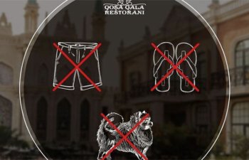 Tanınmış restorandan “şortik” geyinən kişilərin girişinə QADAĞA