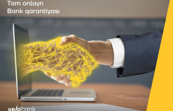 Yelo Bank-dan tam onlayn və girovsuz qarantiya məktubları