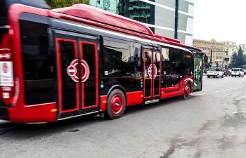 Bakıda iki avtobusun hərəkət sxemi dəyişdirildi