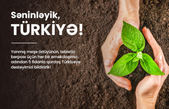 Xalq Bankdan Türkiyəyə dəstək