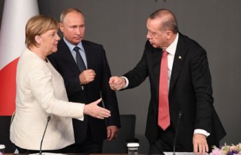 Ərdoğan Putin və Merkellə danışıqlar aparacaq