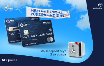 ABB Miles kartlarına yüksək endirim!