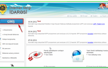İnternet Vergi İdarəsinə daxil olanda niyə xəta yaranır?