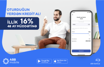 48 aylıq kredit indi 16%-lə