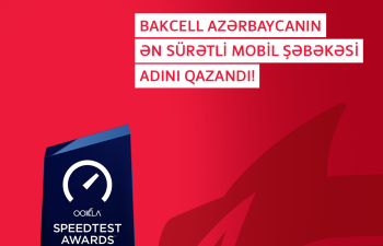 Bakcell Azərbaycanın ən sürətli mobil şəbəkəsi elan olundu  