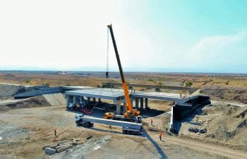 Bərdə-Ağdam avtomobil yolunun tikintisi davam etdirilir