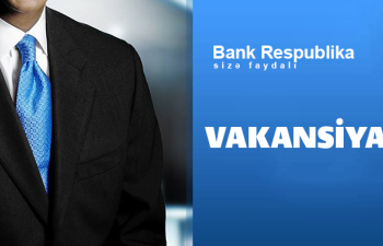 Bank Respublika işçi axtarır 