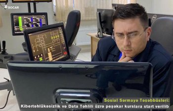 SOCAR kibertəhlükəsizlik və data təhlili üzrə peşəkar kurslar