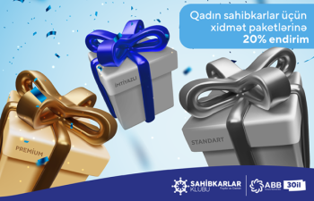 ABB-dən qadın sahibkarlara 20% endirim