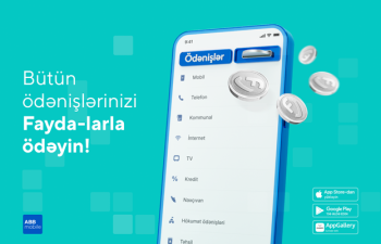 Ödənişləri ABB mobile-da qazandığınız Faydalarla edin