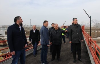 Rəşad Nəbiyev Axalkələk stansiyasında görülmüş işlərlə tanış oldu 