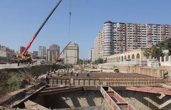 Bakı metrosunun yeni stansiyasının inşasının ikinci mərhələsi yekunlaşır