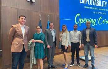 Unibank ADA Universitetində keçirilən karyera həftəsində iştirak edir