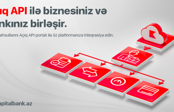 Kapital Bank sahibkarlara və şirkətlərə yeni API portalını təqdim etdi