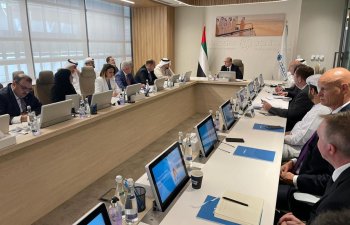 Pərviz Şahbazov Abu-Dabidə “Masdar”ın “yaşıl” enerji üzrə yeni əməkdaşlıq təkliflərini müzakirə edib