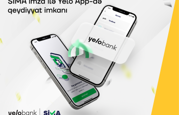 SİMA üzrə yeni tərəfdaş Yelo Bank oldu