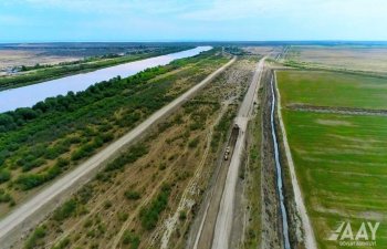 Neftçala-Kürkənd-2 avtomobil yolu yenidən qurulur