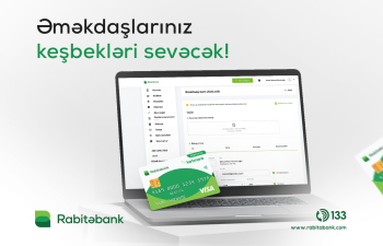 Rabitəbank adi Əməkhaqqı kartlarından daha üstün kartını təqdim edir
