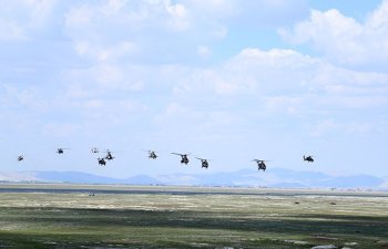 Azərbaycan hərbi pilotları beynəlxalq təlimdə tapşırıqları icra edib