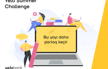 Yelo Bank “Summer Challenge 2022” təlim proqramını elan edir