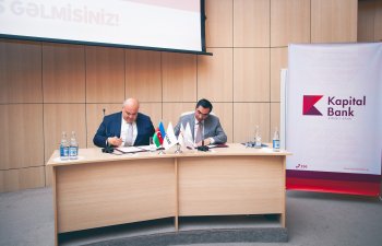 Kapital Bank Bakı Ali Neft Məktəbi ilə əməkdaşlıq memorandumu imzalayıb