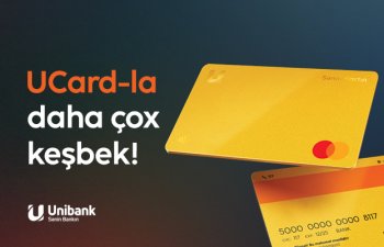 Unibank müştəriləri 6,7 milyon manatdan çox keşbek qazanıb