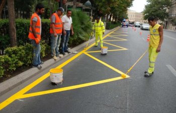 BNA Bakıda yol xəttlənməsinə 7 milyon manatdan çox vəsait xərcləyəcək