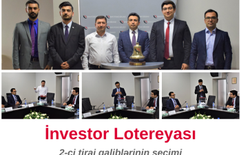 “İnvestor” Stimullaşdırıcı lotereyasının ikinci tirajının qalibləri müəyyənləşib