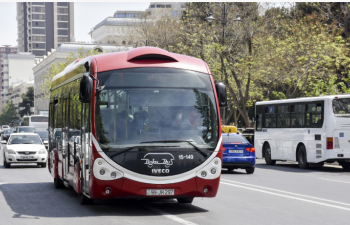 46 avtobusun hərəkət intervalında gecikmə var