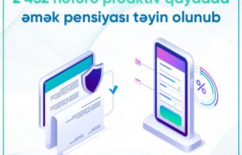 2022-ci ilin iyun ayında  proaktiv qaydada əmək pensiyası təyin olunanların sayı açıqlandı