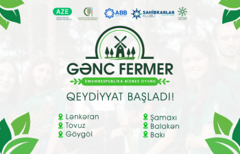 ABB-nin dəstəyi ilə “Gənc Fermer” Ümumrespublika Biznes Oyununa start verilir