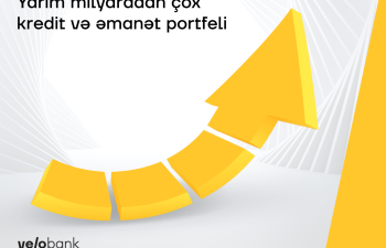 Yelo Bank-ın əmanət və kredit portfelləri yarım milyardı ötdü