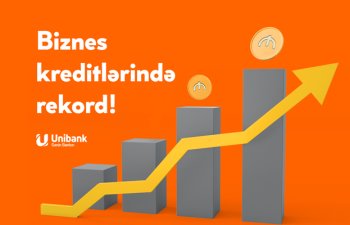 Unibankın biznes kredit portfeli rekord həddi keçib
