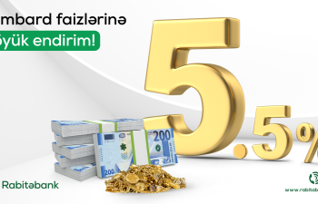 Lombard Kreditinə BÖYÜK ENDİRİM