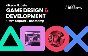 Ölkədə İLK dəfə: Code Academy-dən “Game Design and Development” üzrə TAM TƏQAÜDLÜ BOOTCAMP
