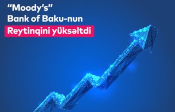 Moody’s agentliyi Bank of Baku-nun reytinqini bir daha yüksəltdi!