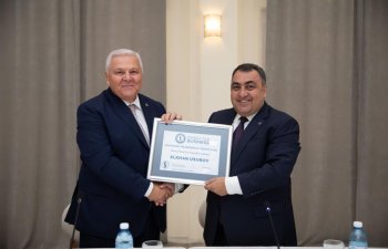 Elxan Usubov “Caspian Energy Club” un B2G forumunda iştrak etdi   