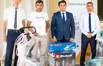 Expressbank” Aprel döyüşlərinin iştirakçısına dəstək oldu.