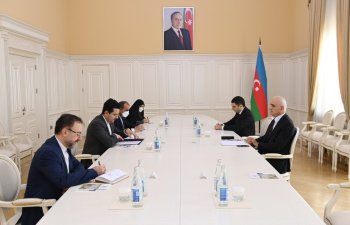 Şahin Mustafayev İranın Azərbaycandakı səfiri ilə görüşüb