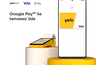 Google Pay™ Yelo Bank-da 
