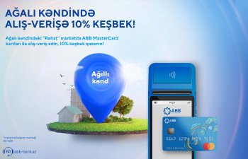 Ağalı kəndində ABB-nin Mastercard və Maestro kartları ilə sərfəli alış-veriş