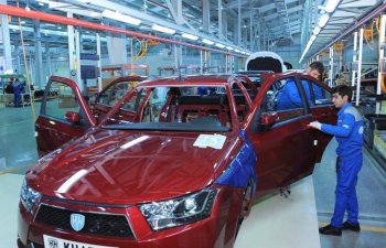 Azərbaycanda minik avtomobillərinin istehsalı avqustda 17% artıb