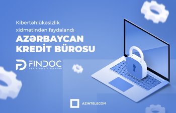 Azərbaycan Kredit Bürosu “AzInTelecom” MMC-nin Kibertəhlükəsizlik xidmətindən faydalandı