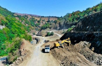 Toğanalı-Kəlbəcər-İstisu yolunun və Murovdağ tunelinin inşası davam etdirilir