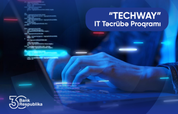 Bank Respublika “Techway” IT təcrübə proqramına start verdi