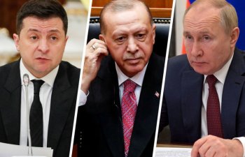 Ərdoğan Vladimir Putin və Volodimir Zelenski ilə danışıqlar aparacaq