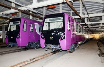 Metronun yeni qatarları bu həftə Bakıya çatdırılacaq